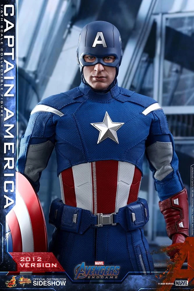 Captain America (2012 Version) - Marvel Hot Toys Collectibles 1/6 Scale Action Figure 5 Captain America (2012 Version) - Marvel Hot Toys Collectibles 1/6 Scale Action Figure - Image 3