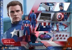 Captain America (2012 Version) - Marvel Hot Toys Collectibles 1/6 Scale Action Figure 13 Captain America (2012 Version) - Marvel Hot Toys Collectibles 1/6 Scale Action Figure -Hasbro Store captain america 2012 version marvel gallery 5e0ba23a0cd63