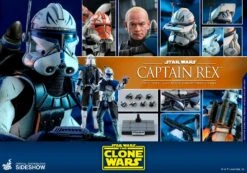 Captain Rex (Clone Wars) - Star Wars Hot Toys Collectibles 1/6 Scale Action Figure -Hasbro Store captain rex gallery 5eb985396d97c