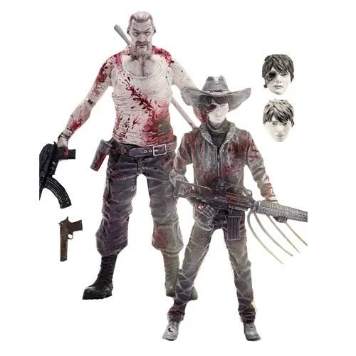 McFarlane The Walking Dead Comic Series 4 Carl Grimes And Abraham Ford Action Figure 2-Pack 4 McFarlane The Walking Dead Comic Series 4 Carl Grimes And Abraham Ford Action Figure 2-Pack - Image 2