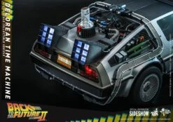 *PRE-ORDER Delorean Time Machine - Back To The Future II Hot Toys Collectibles 1/6 Scale -Hasbro Store delorean time machine back to the future gallery 620fd8d32bea2