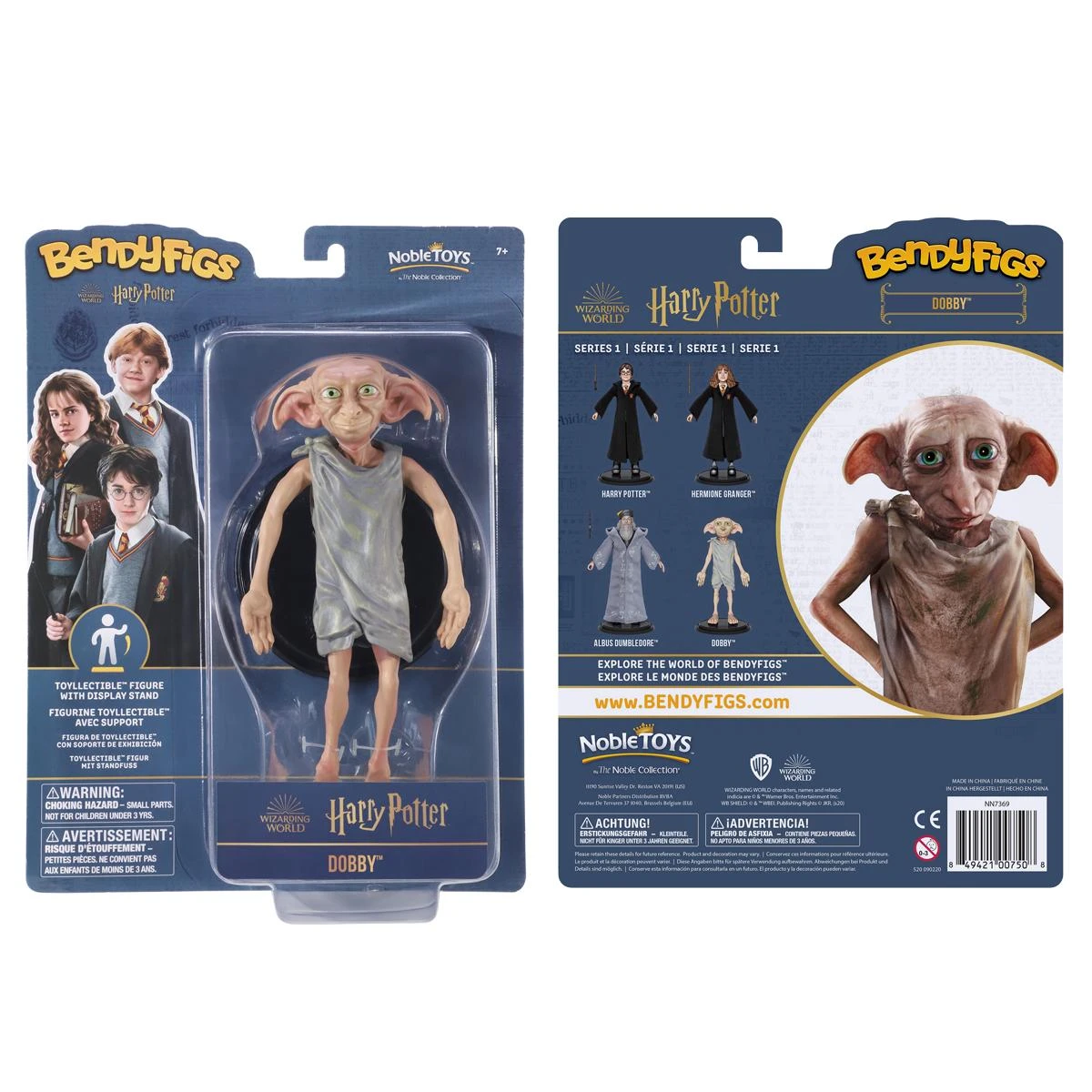Noble Collection Harry Potter Bendyfigs Action Figure - Dobby 5 Noble Collection Harry Potter Bendyfigs Action Figure - Dobby - Image 3