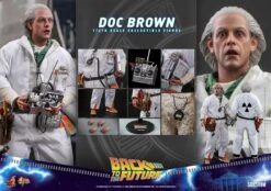 Doc Brown - Back To The Future Hot Toys Collectibles 1/6 Scale Action Figure -Hasbro Store doc brown back to the future gallery 6137c358d0589