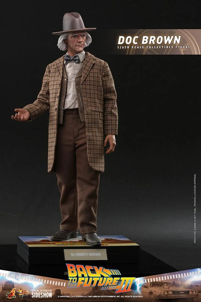 *PRE-ORDER Doc Brown - Back To The Future III Hot Toys Collectibles 1/6 Scale Action Figure 5 *PRE-ORDER Doc Brown - Back To The Future III Hot Toys Collectibles 1/6 Scale Action Figure - Image 3