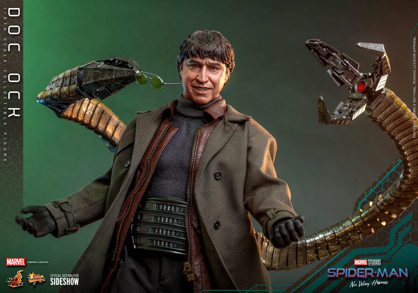 *PRE-ORDER Doc Ock - Spiderman No Way Home Marvel Hot Toys Collectibles 1/6 Scale Action Figure 7 *PRE-ORDER Doc Ock - Spiderman No Way Home Marvel Hot Toys Collectibles 1/6 Scale Action Figure - Image 5