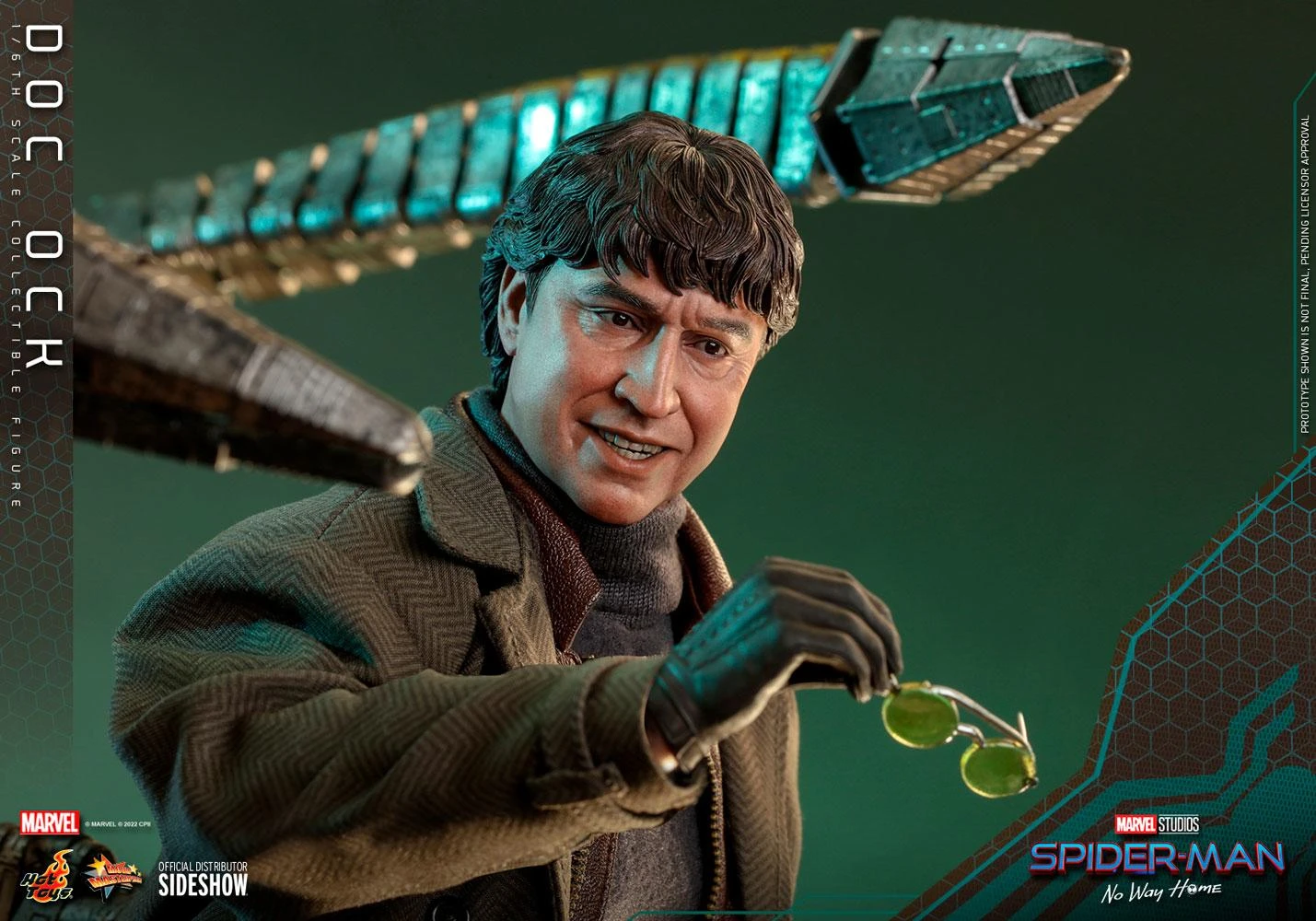 *PRE-ORDER Doc Ock - Spiderman No Way Home Marvel Hot Toys Collectibles 1/6 Scale Action Figure 9 *PRE-ORDER Doc Ock - Spiderman No Way Home Marvel Hot Toys Collectibles 1/6 Scale Action Figure - Image 7