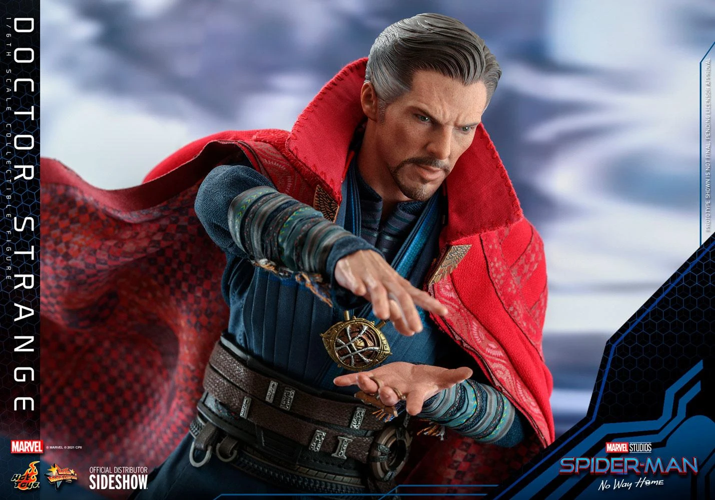 Doctor Strange - Spider-man No Way Home Marvel Hot Toys Collectibles 1/6 Scale Action Figure 8 Doctor Strange - Spider-man No Way Home Marvel Hot Toys Collectibles 1/6 Scale Action Figure - Image 6