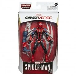 Hasbro Spider-Man Marvel Legends 6 Inch Action Figures Wave 13 - Gamerverse Spider-man (Black)
