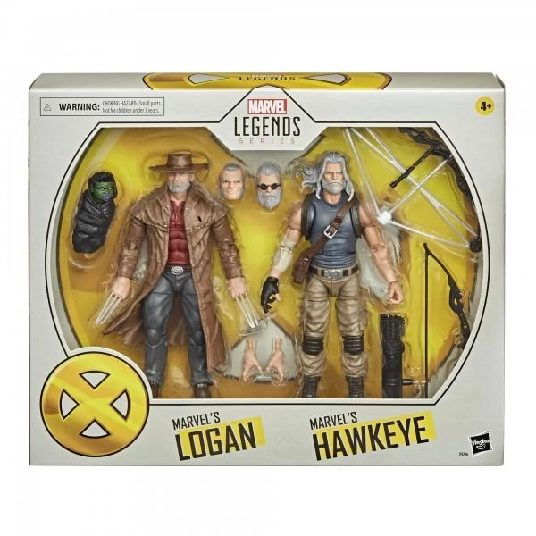 Hasbro X-Men 20th Anniversary Marvel Legends Action Figure Twin Pack Exclusive - Logan & Hawkeye 3 Hasbro X-Men 20th Anniversary Marvel Legends Action Figure Twin Pack Exclusive - Logan & Hawkeye