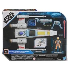 Hasbro Star Wars Mission Fleet Stellar Class Action Figure - Luke Skywalker With X-Wing Fighter 8 Hasbro Star Wars Mission Fleet Stellar Class Action Figure - Luke Skywalker With X-Wing Fighter -Hasbro Store e95975l00 5010993729661 back 20 s