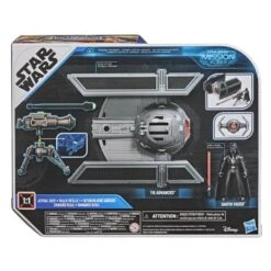 Hasbro Star Wars Mission Fleet Stellar Class Action Figure - Darth Vader With TIE Advanced 8 Hasbro Star Wars Mission Fleet Stellar Class Action Figure - Darth Vader With TIE Advanced -Hasbro Store e95985l00 5010993729678 back 20 s