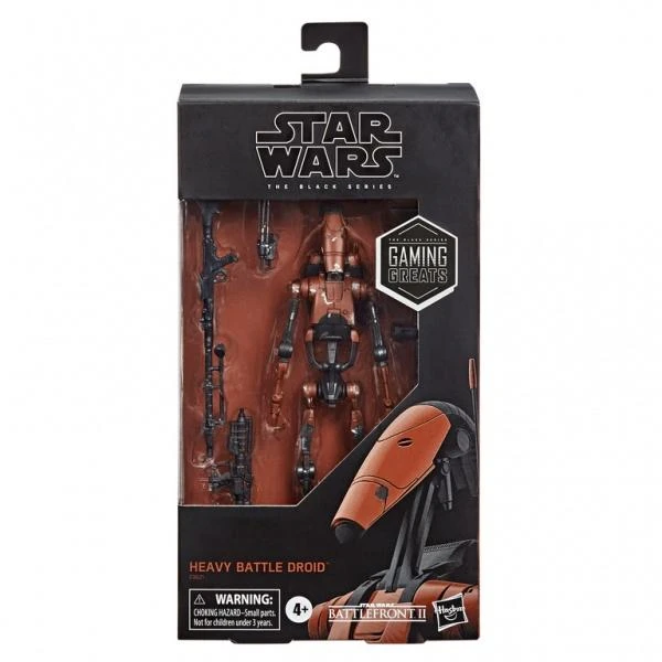 Hasbro Star Wars Black Series 6 Inch Action Figure Gaming Greats Exclusive - Heavy Battle Droid 3 Hasbro Star Wars Black Series 6 Inch Action Figure Gaming Greats Exclusive - Heavy Battle Droid