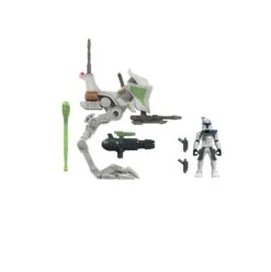 Hasbro Star Wars Mission Fleet Expedition Class Action Figure - Captain Rex With AT-RT Walker -Hasbro Store e9681 render sw core capt rex at rt bob1 20 s