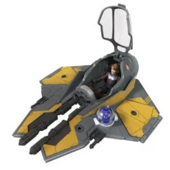 Hasbro Star Wars Mission Fleet Stellar Class Action Figure - Anakin Skywalker With Jedi Starfighter -Hasbro Store e9682 render sw core med jedi starfighter6 20 s