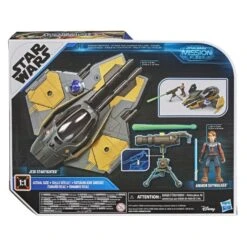 Hasbro Star Wars Mission Fleet Stellar Class Action Figure - Anakin Skywalker With Jedi Starfighter -Hasbro Store e96825l00 5010993729685 back 20 s