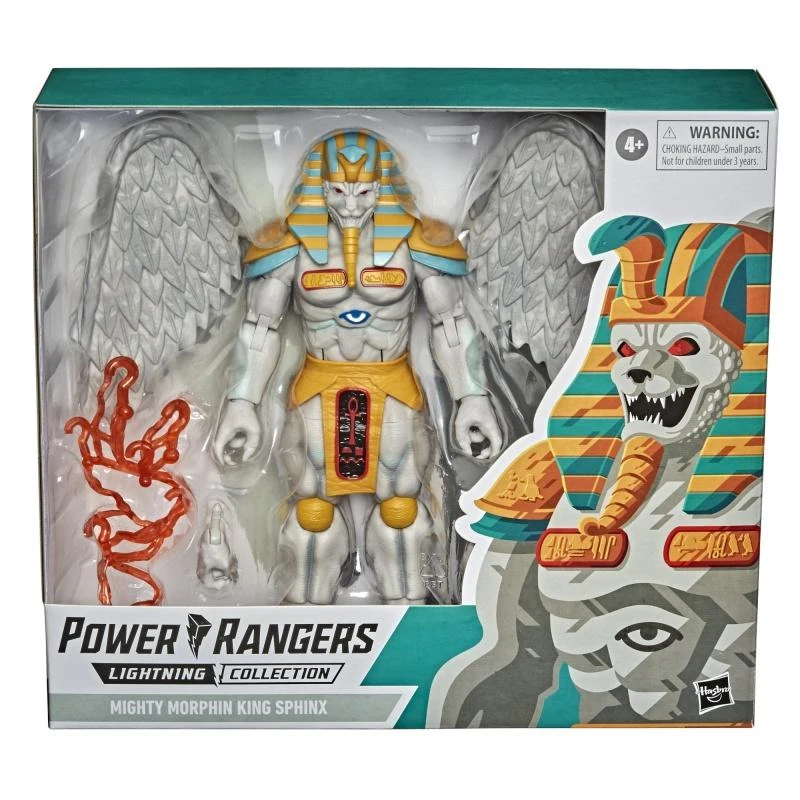 Hasbro Power Rangers Lightning Collection 6-Inch Action Figure Exclusive - Mighty Morphin King Sphinx 3 Hasbro Power Rangers Lightning Collection 6-Inch Action Figure Exclusive - Mighty Morphin King Sphinx