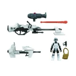 Hasbro Star Wars Mission Fleet Action Figure - Scout Trooper With Speeder Bike