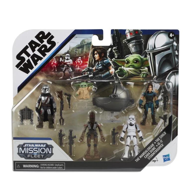 Hasbro Star Wars Mission Fleet Action Figure - Defend The Child Pack 3 Hasbro Star Wars Mission Fleet Action Figure - Defend The Child Pack