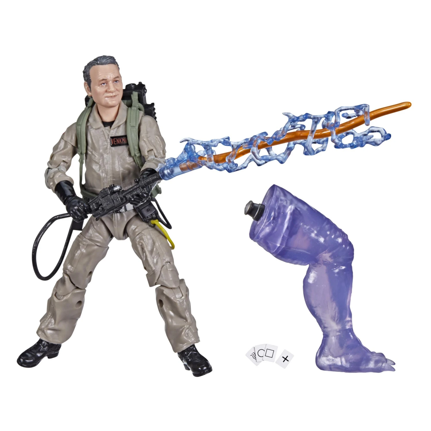 Hasbro Ghostbusters Plasma Series Action Figure Wave 2 - Peter Venkman (Afterlife) 4 Hasbro Ghostbusters Plasma Series Action Figure Wave 2 - Peter Venkman (Afterlife) - Image 2