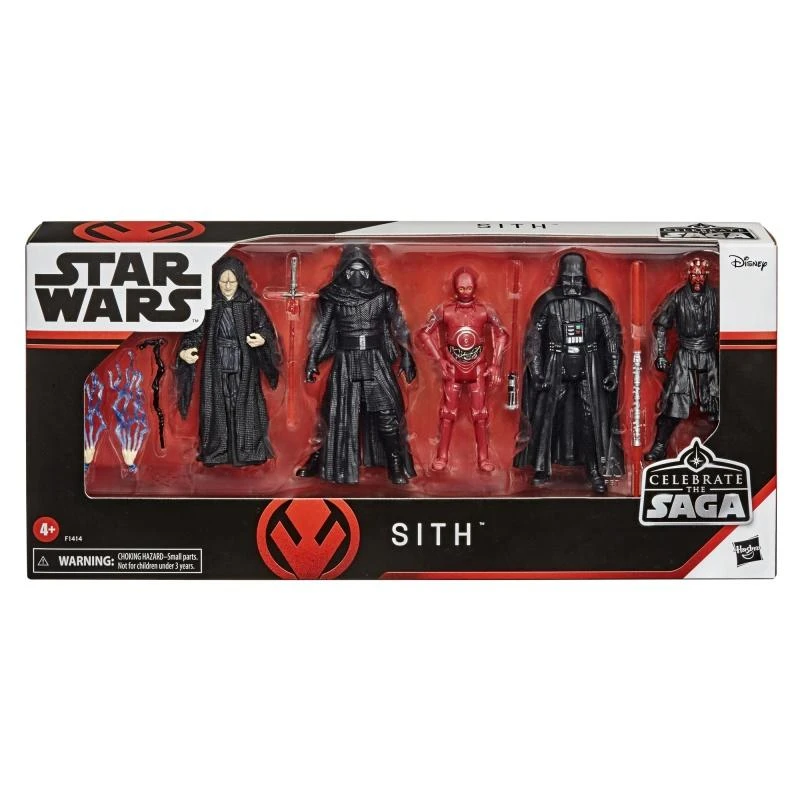 Hasbro Star Wars Celebrate The Saga 3.75 Inch Action Figure 5 Pack - Sith 3 Hasbro Star Wars Celebrate The Saga 3.75 Inch Action Figure 5 Pack - Sith