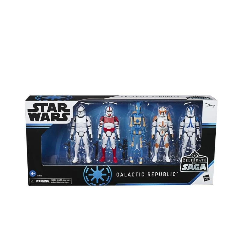 Hasbro Star Wars Celebrate The Saga 3.75 Inch Action Figure 5 Pack - Galactic Republic 3 Hasbro Star Wars Celebrate The Saga 3.75 Inch Action Figure 5 Pack - Galactic Republic