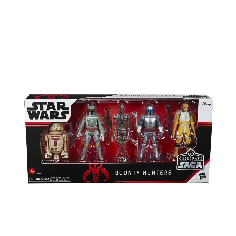 Hasbro Star Wars Celebrate The Saga 3.75 Inch Action Figure 5 Pack - Bounty Hunters 3 Hasbro Star Wars Celebrate The Saga 3.75 Inch Action Figure 5 Pack - Bounty Hunters