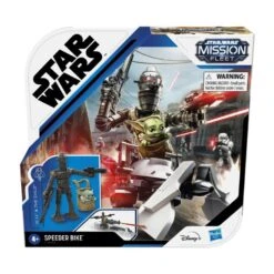 Hasbro Star Wars Mission Fleet Action Figure - IG-11 & The Child Speeder Bike