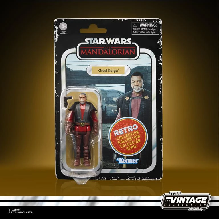 Hasbro Star Wars Retro Action Figure Wave 3 - Greef Karga 5 Hasbro Star Wars Retro Action Figure Wave 3 - Greef Karga - Image 3