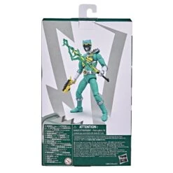Hasbro Power Rangers Lightning Collection 6-Inch Action Figure Wave 11 - Dino Charge Green Ranger -Hasbro Store f2059as00 195166135335 back 21 online 2000sq