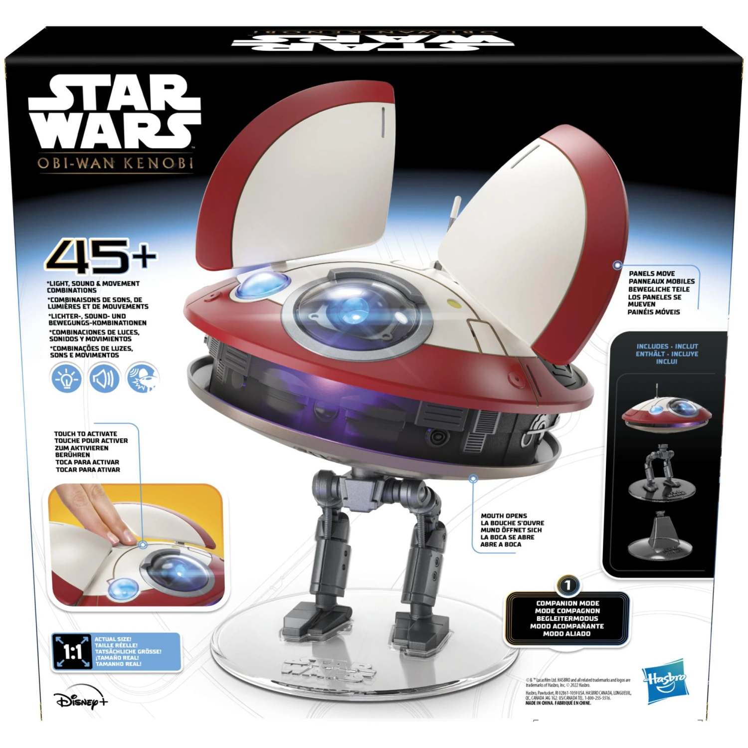 Hasbro Star Wars Obi-Wan Kenobi Series Animatronic Edition Droid - L0-LA59 Lola 4 Hasbro Star Wars Obi-Wan Kenobi Series Animatronic Edition Droid - L0-LA59 Lola - Image 2