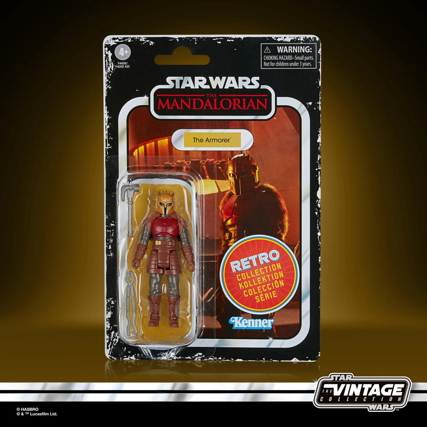 Hasbro Star Wars Retro Action Figure Wave 4 - The Armorer 5 Hasbro Star Wars Retro Action Figure Wave 4 - The Armorer - Image 3