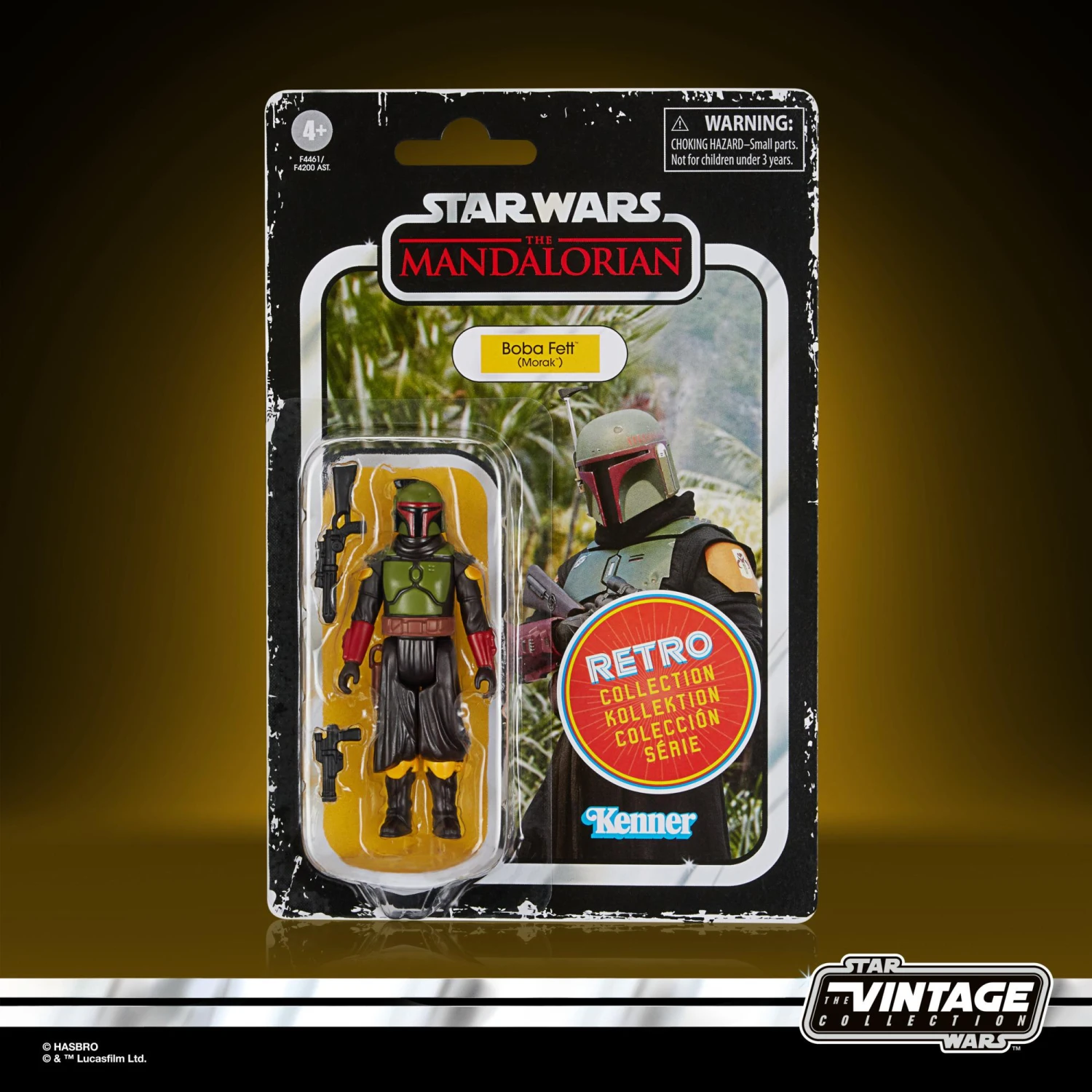Hasbro Star Wars Retro Action Figure Wave 4 - Boba Fett (Morak) 5 Hasbro Star Wars Retro Action Figure Wave 4 - Boba Fett (Morak) - Image 3