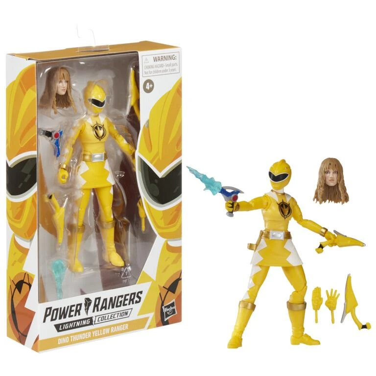 Hasbro Power Rangers Lightning Collection 6 Inch Action Figure - Dino Thunder Yellow Ranger 3 Hasbro Power Rangers Lightning Collection 6 Inch Action Figure - Dino Thunder Yellow Ranger