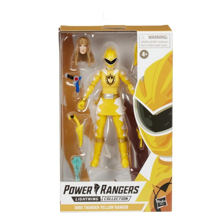 Hasbro Power Rangers Lightning Collection 6 Inch Action Figure - Dino Thunder Yellow Ranger 4 Hasbro Power Rangers Lightning Collection 6 Inch Action Figure - Dino Thunder Yellow Ranger - Image 2