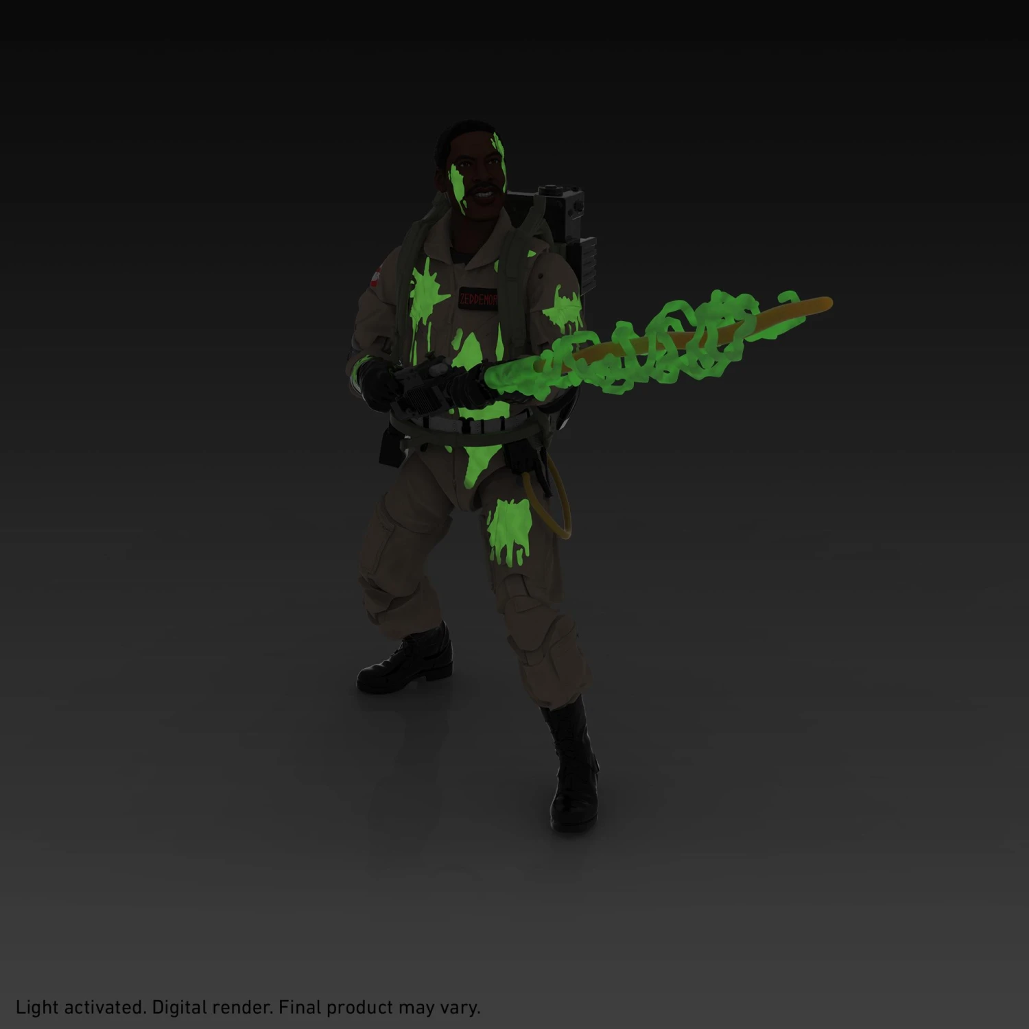 Hasbro Ghostbusters Plasma Series Action Figure - Glow Zeddemore 4 Hasbro Ghostbusters Plasma Series Action Figure - Glow Zeddemore - Image 2