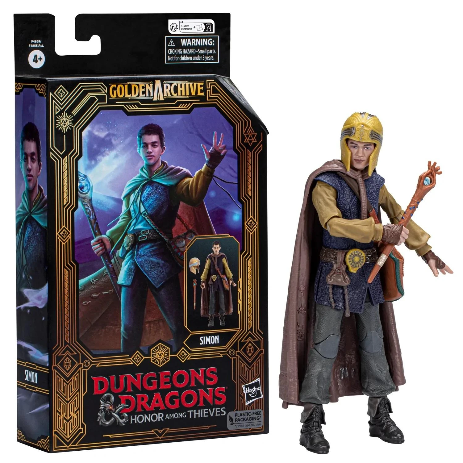 Hasbro Dungeons & Dragons Golden Archive Action Figure - Simon 3 Hasbro Dungeons & Dragons Golden Archive Action Figure - Simon