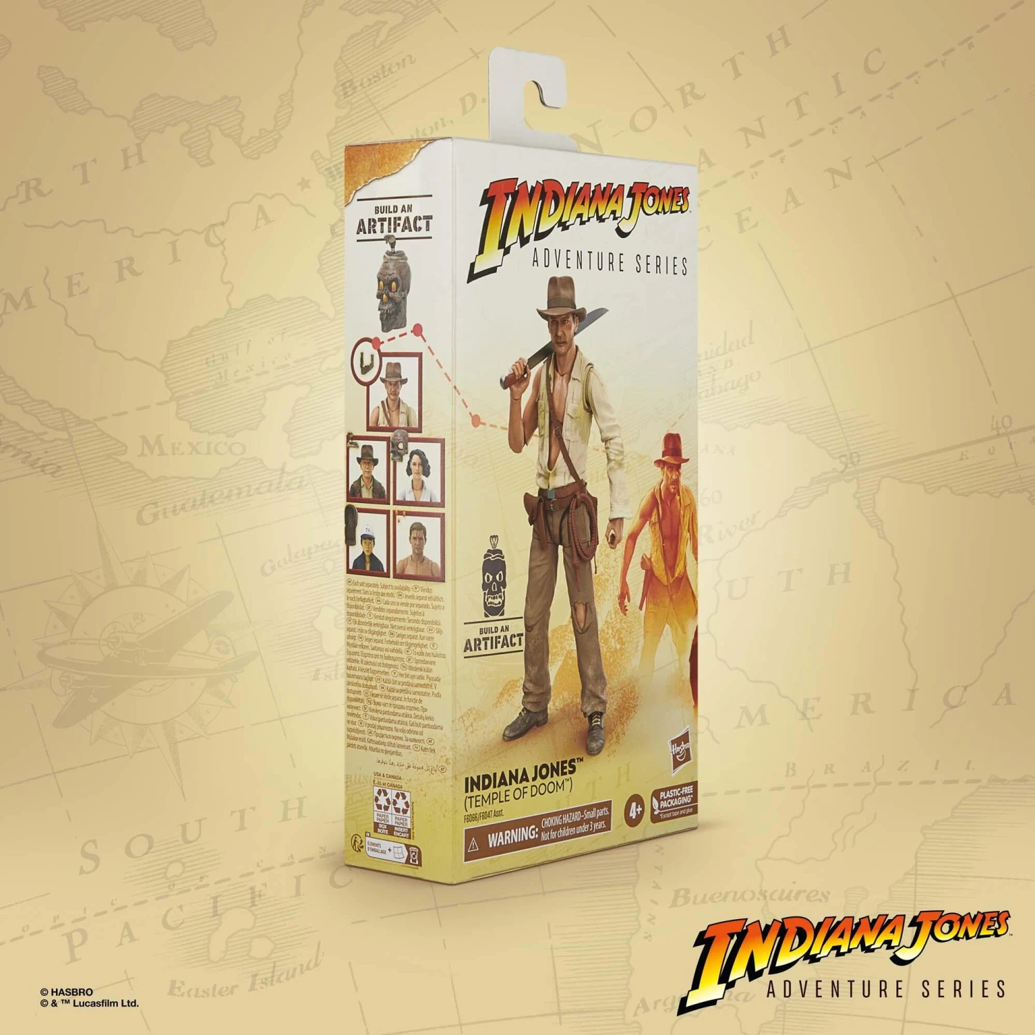 Hasbro Indiana Jones 6 Inch Action Figure Wave 2 - Indiana Jones (Temple Of Doom) 9 Hasbro Indiana Jones 6 Inch Action Figure Wave 2 - Indiana Jones (Temple Of Doom) - Image 7