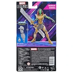 Hasbro Marvel Legends 6inch Action Figure Disney Plus Wave 5 (BAF Hydra Stomper) - Warrior Gamora -Hasbro Store f65335l00 back 23 2000px 300dpi
