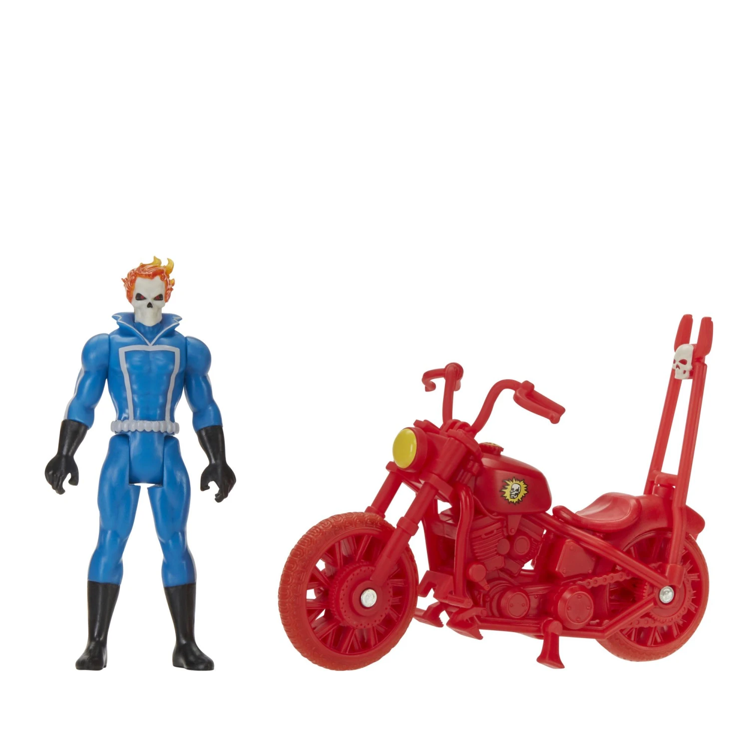 Hasbro Marvel Universe Retro 3.75 Inch Vehicle - Ghost Rider With Bike 7 Hasbro Marvel Universe Retro 3.75 Inch Vehicle - Ghost Rider With Bike - Image 5