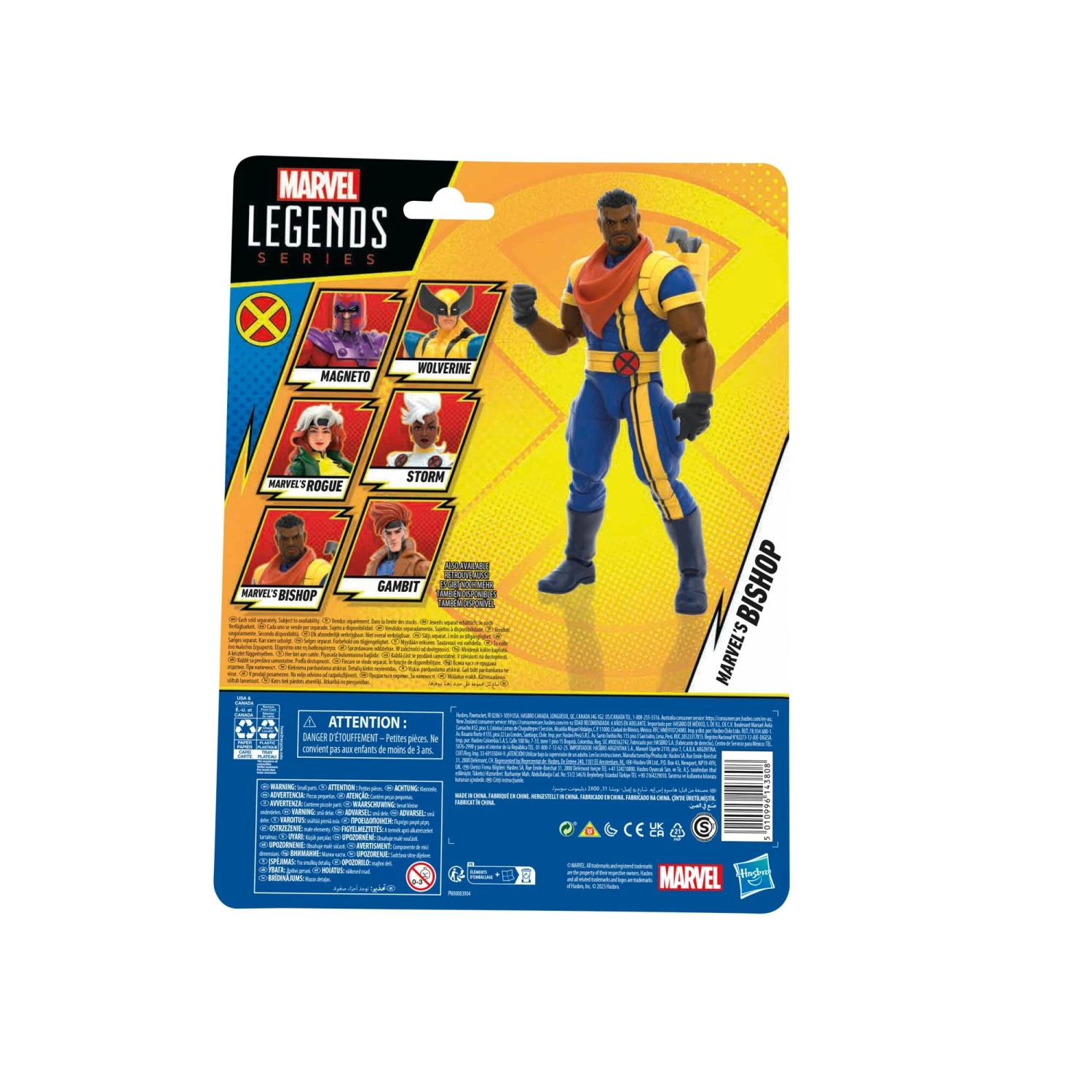 Hasbro Marvel Legends 6 Inch X-Men '97 Retro Action Figure - Marvel's Bishop 4 Hasbro Marvel Legends 6 Inch X-Men '97 Retro Action Figure - Marvel's Bishop - Image 2