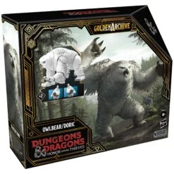 Hasbro Dungeons & Dragons Honor Among Thieves Golden Archive Action Figure - Owlbear / Doric 9 Hasbro Dungeons & Dragons Honor Among Thieves Golden Archive Action Figure - Owlbear / Doric -Hasbro Store f6630 on white 3