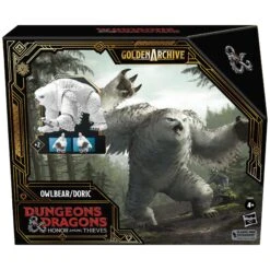 Hasbro Dungeons & Dragons Honor Among Thieves Golden Archive Action Figure - Owlbear / Doric 10 Hasbro Dungeons & Dragons Honor Among Thieves Golden Archive Action Figure - Owlbear / Doric -Hasbro Store f6630 on white 4