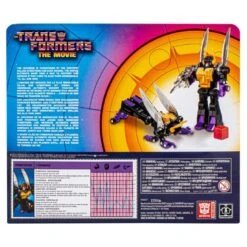 Hasbro Transformers Retro Transformers: The Movie Action Figure - Insecticon Espionage Kickback -Hasbro Store f69475l00 back 23 s