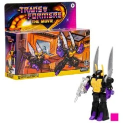 Hasbro Transformers Retro Transformers: The Movie Action Figure - Insecticon Espionage Kickback