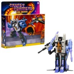 Hasbro Transformers Retro Transformers: The Movie Action Figure - Decepticon Warrior Skywarp