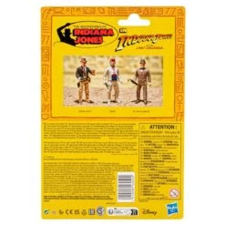 Hasbro Indiana Jones Retro Action Figure - Indiana Jones (The Last Crusade) -Hasbro Store f70925l22 back 23 s
