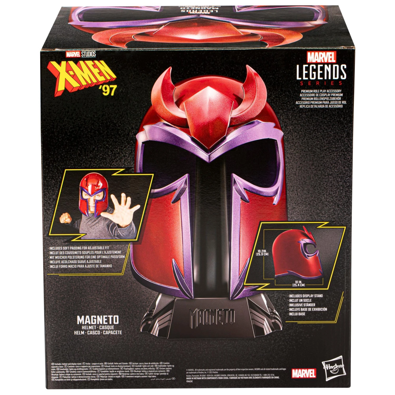 Hasbro Marvel Legends X-Men '97 - Magneto Helmet 8 Hasbro Marvel Legends X-Men '97 - Magneto Helmet - Image 6