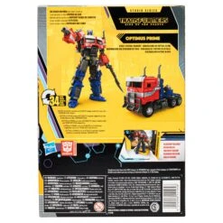 Hasbro Transformers Generations Studio Series Voyager Action Figure - TF7 Optimus Prime -Hasbro Store f71215l00 back 23 2000px 300dpi