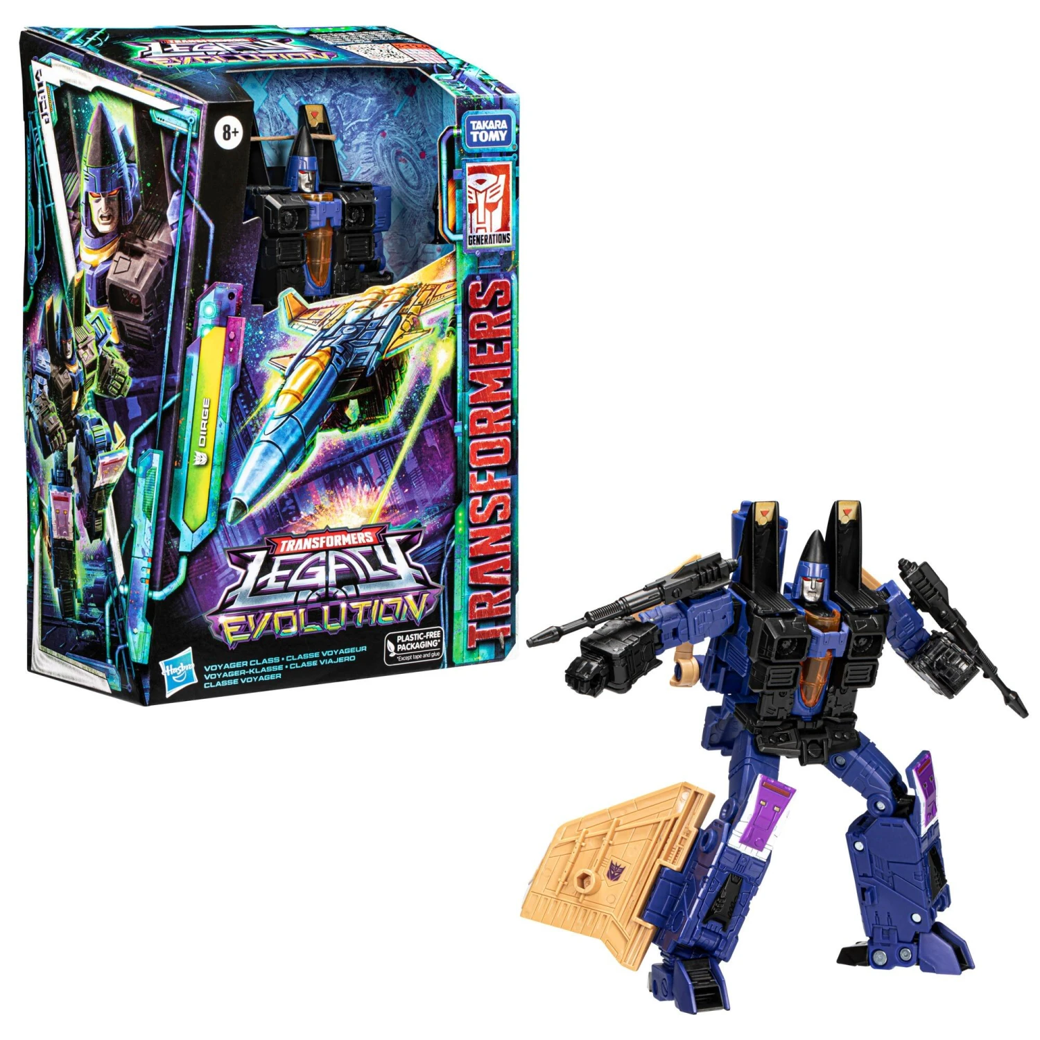 Hasbro Transformers Generations Legacy Evolution Voyager Action Figure - Dirge 3 Hasbro Transformers Generations Legacy Evolution Voyager Action Figure - Dirge