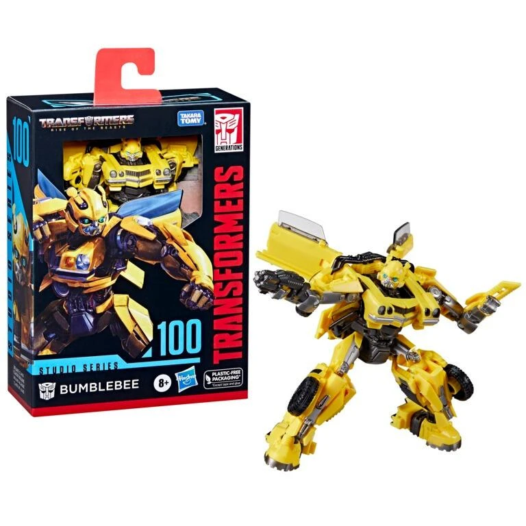 Hasbro Transformers Studio Series 100 Deluxe Action Figure - Bumblebee 3 Hasbro Transformers Studio Series 100 Deluxe Action Figure - Bumblebee